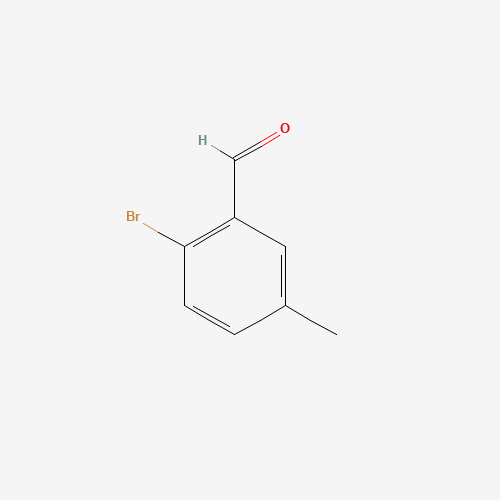 2-bromo-5-methylbenzaldehyde (CAS: 90221-55-9) - Chemical Structure and Molecular Formula 