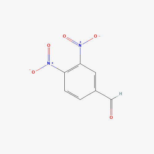 3,4-Dinitro-benzaldehyde (CAS: 35998-98-2) - Chemical Structure and Molecular Formula 