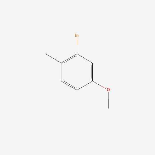 2-BroMo-4-Methoxy-1-Methyl-benzene chemical structure 2-BroMo-4-Methoxy-1-Methyl-benzene (CAS: 36942-56-0) - Chemical Structure and Molecular Formula