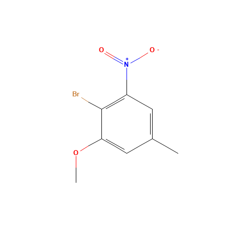 4-Bromo-3-nitro-5-methoxytoluene (CAS: 98545-65-4) - Related Chemical Product