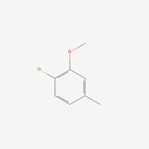 4-Bromo-3-nitro-5-methoxytoluene (CAS: 95740-49-1) - Chemical Structure and Molecular Formula 