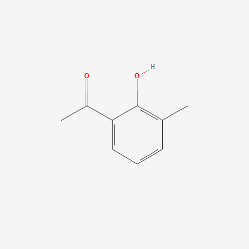 2-Hydroxy-3-methylacetophenone (CAS: 699-91-2) - Chemical Structure and Molecular Formula 