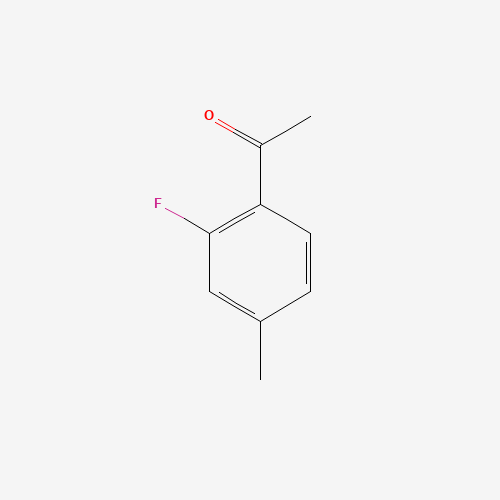 2'-FLUORO-4'-METHYLACETOPHENONE (CAS: 29427-48-3) - Chemical Structure and Molecular Formula 