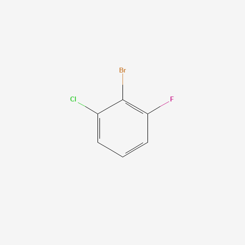 2-Chloro-6-fluorobromobenzene (CAS: 309721-44-6) - Chemical Structure and Molecular Formula 