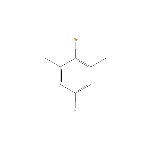 2-Bromo-5-chloro-1,3-dimethylbenzene (CAS: 14659-58-6) - Chemical Structure and Molecular Formula 