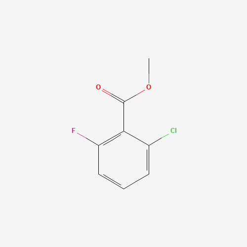 methyl 2-chloro-6-fluorobenzoate (CAS: 151360-57-5) - Chemical Structure and Molecular Formula 