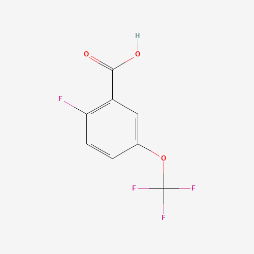 2-FLUORO-5-(TRIFLUOROMETHOXY)BENZOIC ACID (CAS: 886497-85-4) - Related Chemical Product