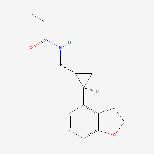 Tasimelteon (CAS: 609799-22-6) - Chemical Structure and Molecular Formula 