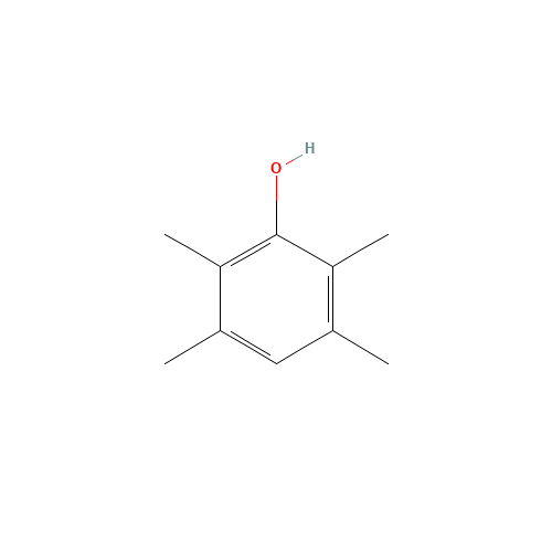 2,3,5,6-TETRAMETHYL PHENOL (CAS: 527-35-5) - Chemical Structure and Molecular Formula 