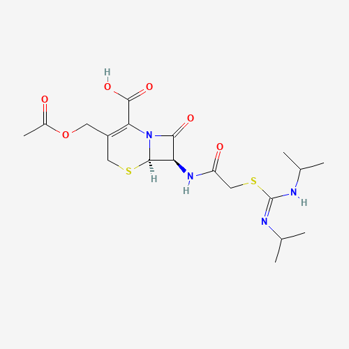 CEFATHIAMIDINE (CAS: 33075-00-2) - Chemical Structure and Molecular Formula 