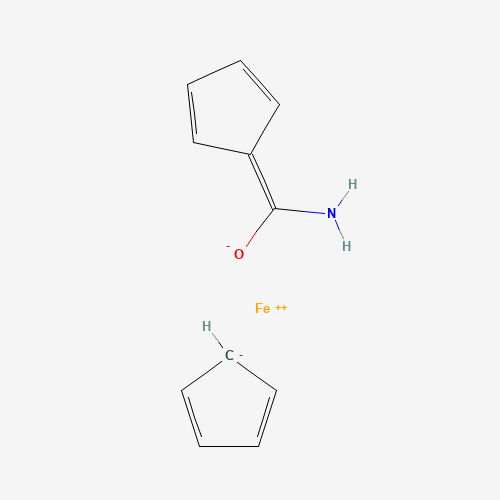 Ferrocenecarboxamide (CAS: 1287-17-8) - Chemical Structure and Molecular Formula 