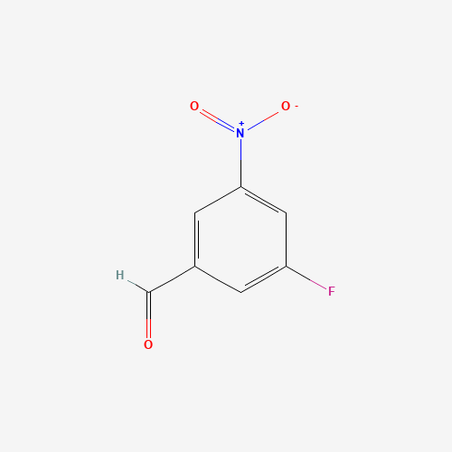 3-Fluoro-5-nitrobenzaldehyde (CAS: 108159-96-2) - Chemical Structure and Molecular Formula 