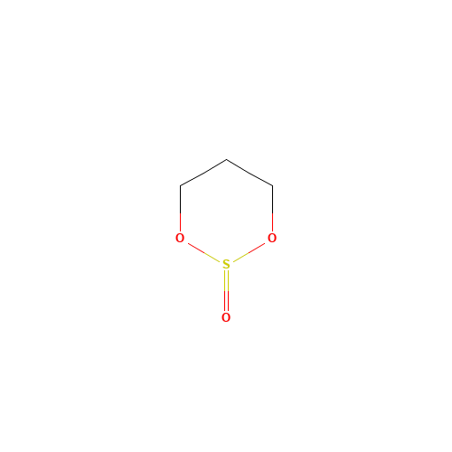 1,3,2-Dioxathiane 2-oxide (CAS: 4176-55-0) - Chemical Structure and Molecular Formula 