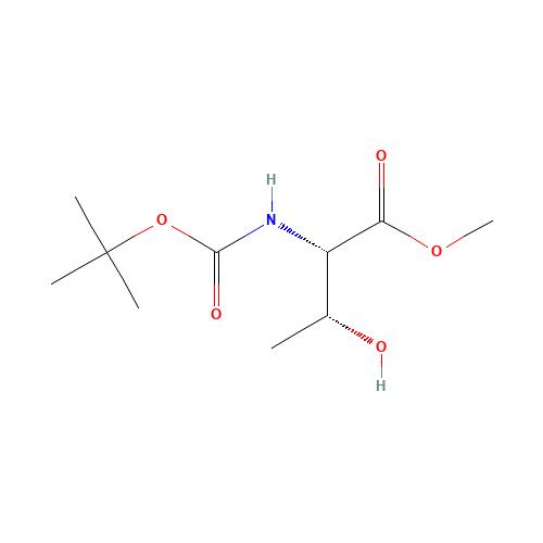 (2S,3R)-methyl 2-(tert-butoxycarbonylamino)-3-hydroxybutanoate (CAS: 79479-07-5) - Related Chemical Product