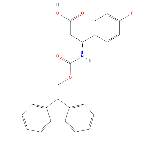 FMOC-(R)-3-AMINO-3-(4-FLUORO-PHENYL)-PROPIONIC ACID (CAS: 479064-95-4) - Related Chemical Product
