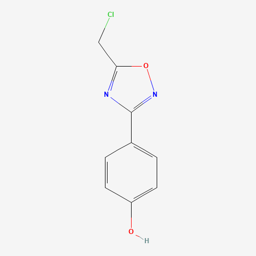 4-(5-CHLOROMETHYL-[1,2,4]OXADIAZOL-3-YL)-PHENOL (CAS: 5509-32-0) - Related Chemical Product