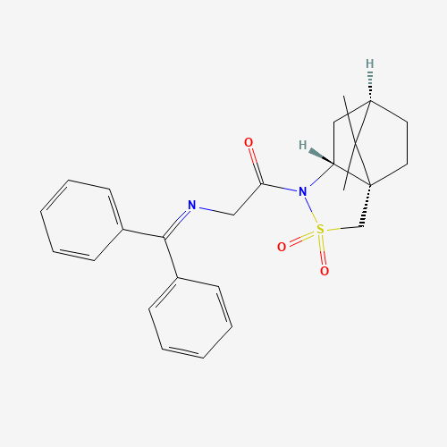 1-[(5R)-10,10-Dimethyl-3,3-dioxido-3-thia-4-azatricyclo[5.2.1.01,5]dec-5-yl]-2-[(diphenylmethylene)amino]ethanone (CAS: 138566-17-3) - Related Chemical Product