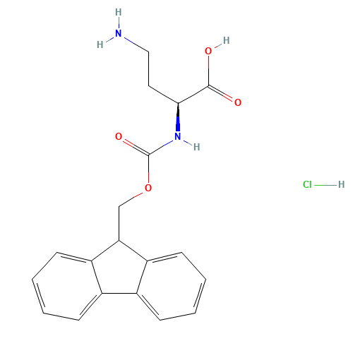[(3S)-3-carboxy-3-(9H-fluoren-9-ylmethoxycarbonylamino)propyl]ammonium chloride (CAS: 366491-49-8) - Related Chemical Product
