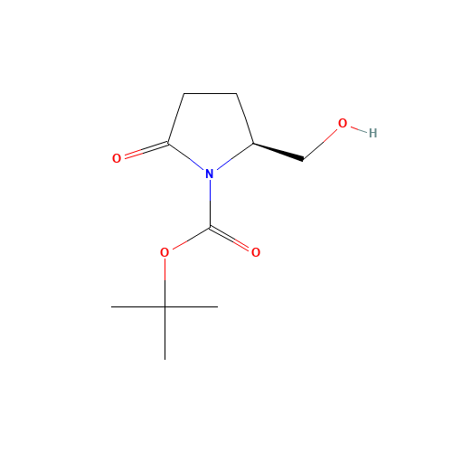 2-Methyl-2-propanyl (2S)-2-(hydroxymethyl)-5-oxo-1-pyrrolidinecarboxylate (CAS: 81658-25-5) - Related Chemical Product
