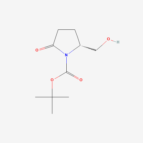 2-Methyl-2-propanyl (2R)-2-(hydroxymethyl)-5-oxo-1-pyrrolidinecarboxylate (CAS: 128811-37-0) - Related Chemical Product