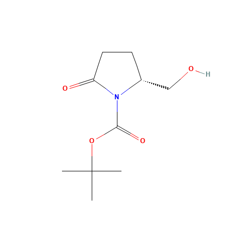 2-Methyl-2-propanyl (2R)-2-(hydroxymethyl)-5-oxo-1-pyrrolidinecarboxylate (CAS: 128811-37-0) - Related Chemical Product