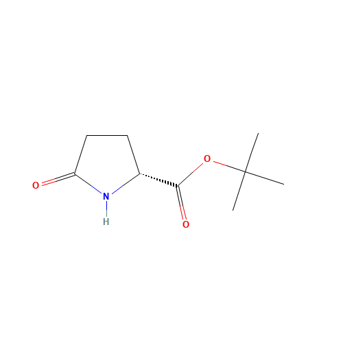 2-Methyl-2-propanyl 5-oxo-D-prolinate (CAS: 205524-46-5) - Related Chemical Product