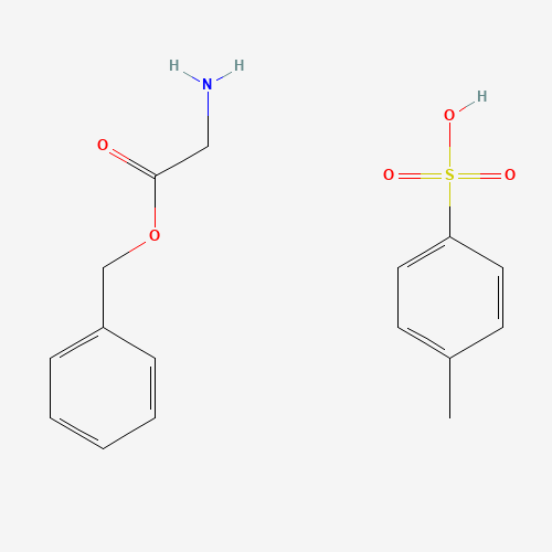 Benzyl glycinate 4-methylbenzenesulfonate (1:1) (CAS: 114342-15-3) - Chemical Structure and Molecular Formula 