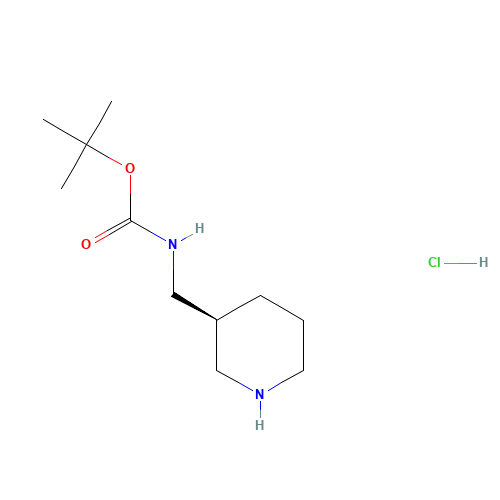 2-Methyl-2-propanyl [(3S)-3-piperidinylmethyl]carbamate hydrochloride (1:1) (CAS: 1217805-12-3) - Related Chemical Product