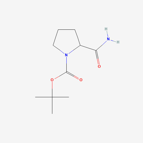 2-Methyl-2-propanyl (2R)-2-carbamoyl-1-pyrrolidinecarboxylate (CAS: 54503-10-5) - Related Chemical Product