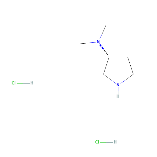 (3R)-N,N-Dimethyl-3-pyrrolidinamine dihydrochloride (CAS: 864448-61-3) - Related Chemical Product