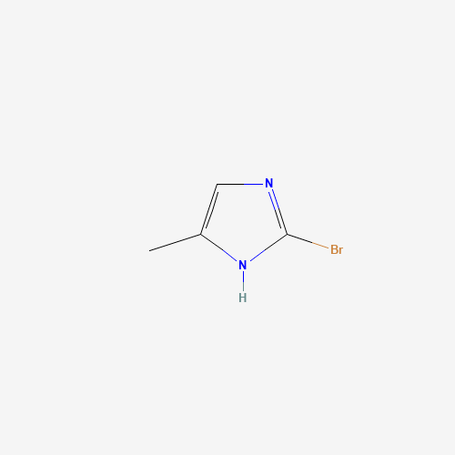 2-Bromo-5-methyl-1H-imidazole (CAS: 23328-88-3) - Chemical Structure and Molecular Formula 