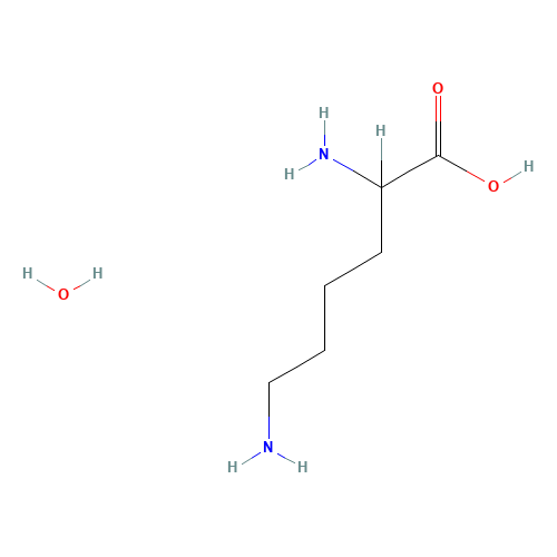 Lysine (CAS: 885701-25-7) - Chemical Structure and Molecular Formula 