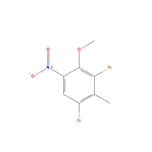1,3-Dibromo-4-methoxy-2-methyl-5-nitrobenzene (CAS: 61827-59-6) - Related Chemical Product