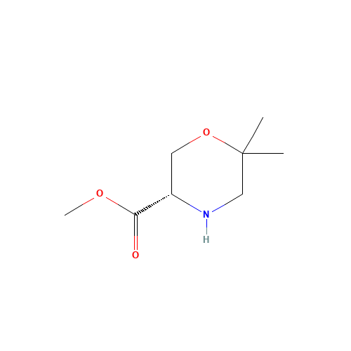 Methyl 6,6-dimethyl-3-morpholinecarboxylate (CAS: 947729-86-4) - Related Chemical Product