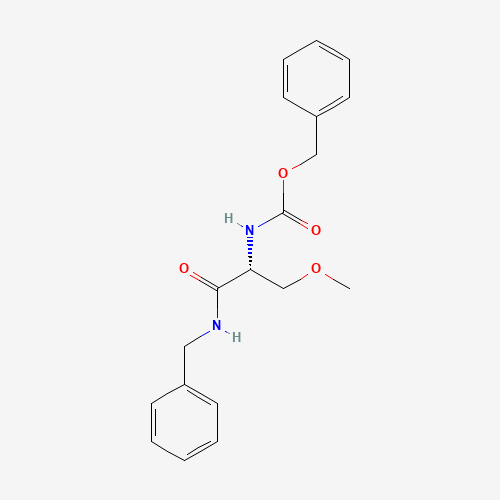 benzyl N-[(1R)-2-(benzylamino)-1-(methoxymethyl)-2-oxo-ethyl]carbamate (CAS: 196601-68-0) - Related Chemical Product
