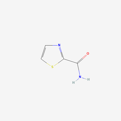1,3-Thiazole-2-carboxamide (CAS: 16733-85-0) - Chemical Structure and Molecular Formula 