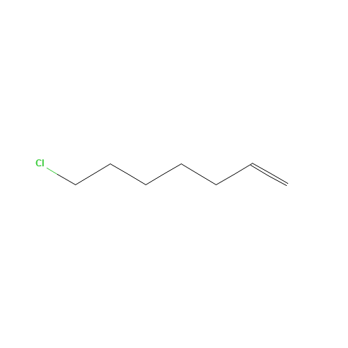 7-Chloro-1-heptene (CAS: 929-21-5) - Chemical Structure and Molecular Formula 