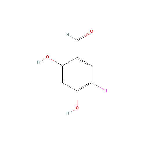 2,4-Dihydroxy-5-iodobenzaldehyde (CAS: 131088-03-4) - Related Chemical Product