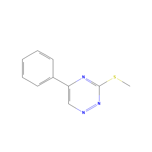 1,2,4-triazine, 3-(methylthio)-5-phenyl- (CAS: 28735-27-5) - Related Chemical Product