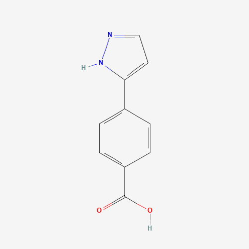 3-(4-Carboxyphenyl)-1H-pyrazole (CAS: 208511-67-5) - Related Chemical Product