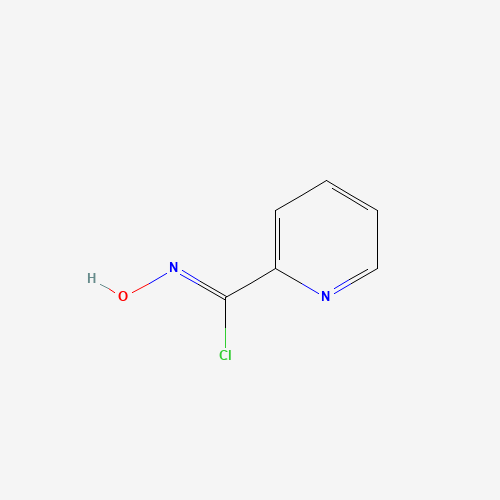 N-Hydroxy-2-pyridinecarboximidoyl chloride (CAS: 69716-28-5) - Chemical Structure and Molecular Formula 