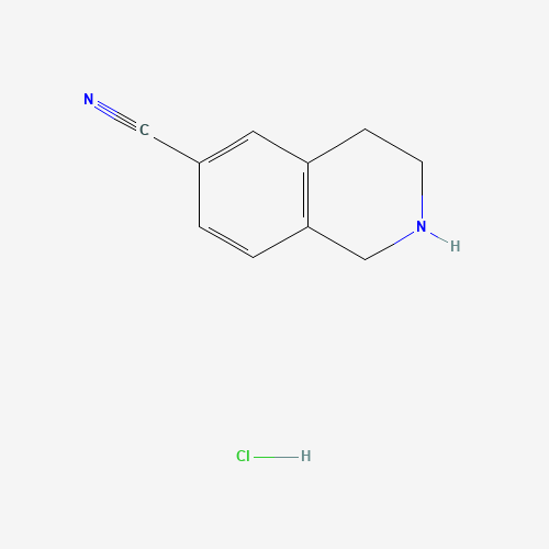 1,2,3,4-Tetrahydro-6-isoquinolinecarbonitrile hydrochloride (1:1) (CAS: 171084-93-8) - Related Chemical Product