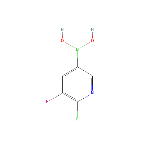 (6-Chloro-5-fluoropyridin-3-yl)boronic acid (CAS: 1072946-66-7) - Related Chemical Product