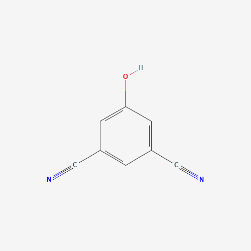 5-hydroxyisophthalonitrile (CAS: 79370-78-8) - Chemical Structure and Molecular Formula 