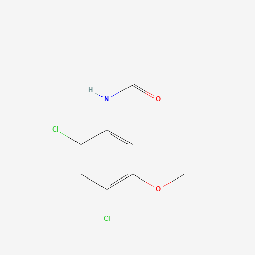 N-(2,4-dichloro-5-methoxyphenyl)acetamide (CAS: 65182-98-1) - Chemical Structure and Molecular Formula 