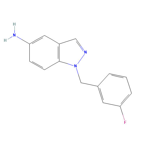 1-(3-Fluorobenzyl)-1H-indazol-5-amine (CAS: 202197-31-7) - Related Chemical Product