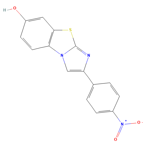 imidazo[2,1-b]benzothiazol-7-ol, 2-(4-nitrophenyl)- (CAS: 914224-34-3) - Related Chemical Product