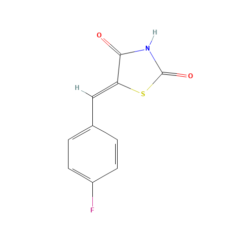 5-(4-Fluoro-benzylidene)-thiazolidine-2,4-dione (CAS: 291536-35-1) - Related Chemical Product