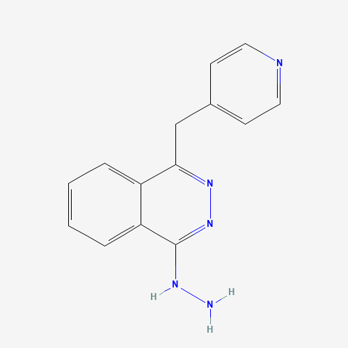 1-hydrazino-4-(pyridin-4-ylmethyl)phthalazine (CAS: 17692-43-2) - Chemical Structure and Molecular Formula 