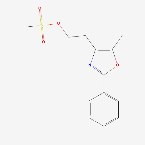 2-(5-Methyl-2-phenyl-1,3-oxazol-4-yl)ethyl methanesulfonate (CAS: 227029-27-8) - Related Chemical Product